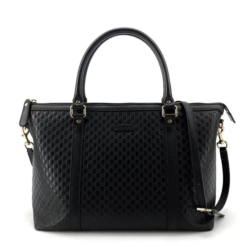 [BUNJANG] Gucci Microguccissima Tote Shoulder Bag 449655 / 구찌 마이크로시마 토트 겸 숄더백 449655