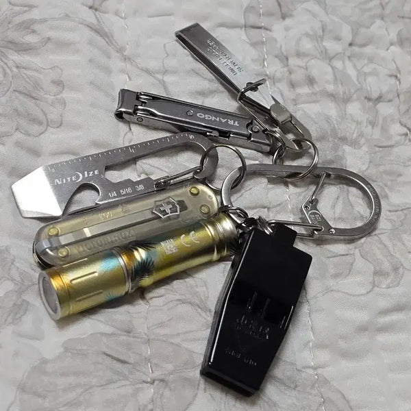 [BUNJANG] EDC Keychain Tool Bundle Set / 키체인 EDC 용품 7개 일괄 판매합니다