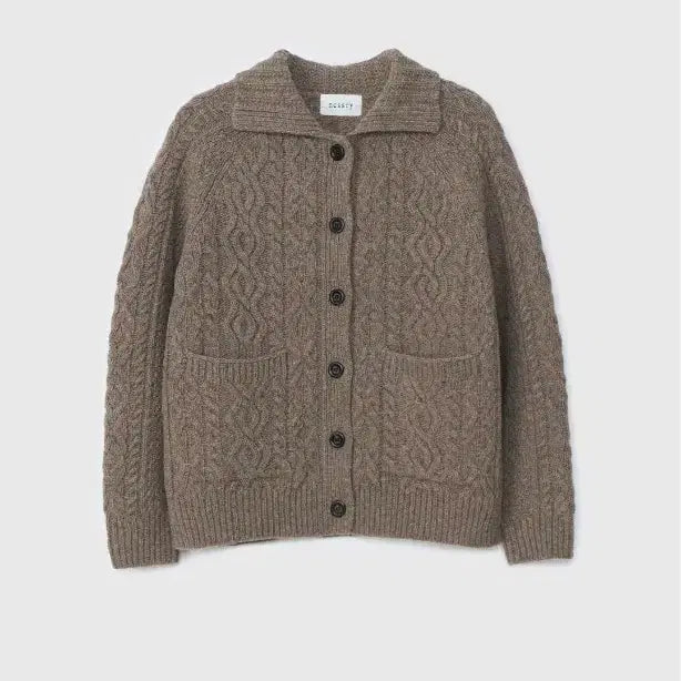 [BUNJANG] ncssry Shetland Wool Button Cardigan Deep Beige / ncssry 네세서리 Shetland Wool Button Cardigan 딥베이지