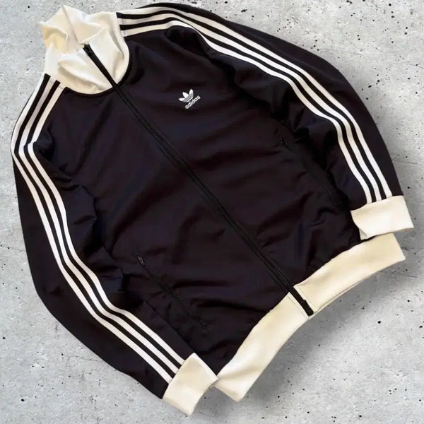 [BUNJANG] Adidas Beckenbauer Track Top Jersey Aurora Black XL / XL 아디다스 베켄바우우 트랙탑 져지 오로라 블랙 E778