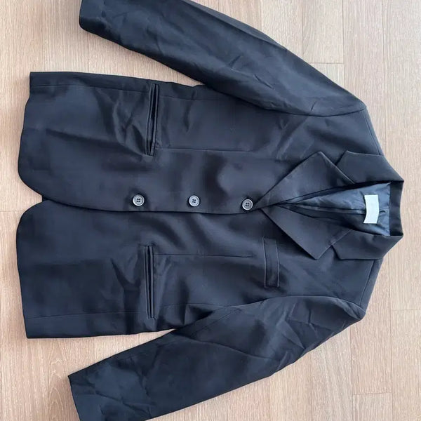 [BUNJANG] Melounge Black Basic Jacket / 멜라운지 블랙 기본 자켓