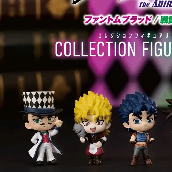 [BUNJANG] JoJo's Bizarre Adventure Jonathan, Dio, Will Zeppeli Bushiroad Figure Bundle Set (Unsealed) / 죠나단 디오 윌 체펠리 부시로드 피규어 리치 미개봉 일괄 죠죠 가챠