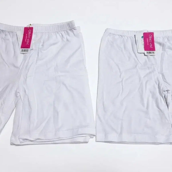 [BUNJANG] Tencel 5-Length Inner Shorts Set (5 Pieces) / **새상품 ** 텐셀 속바지 5부 5장
