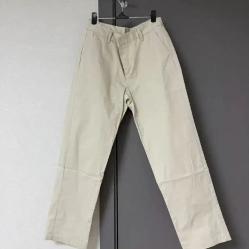 [BUNJANG] Clyde & Co. Beige Cotton Pants / 클라이드앤 베이지색 면바지