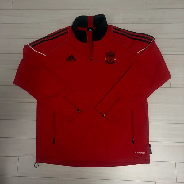 [BUNJANG] Liverpool 10-11 Half Zip Windrunner Jacket (Size 105) / 10-11 리버풀 하프집업 윈드러너 자켓 105