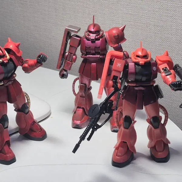 [BUNJANG] Char's Zaku Platoon Set / 건담 팔아요. 돌격 샤아 자쿠 소대