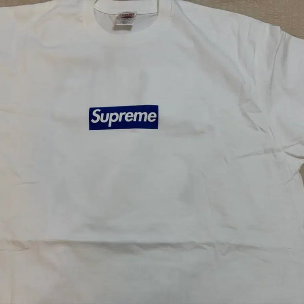 [BUNJANG] Supreme Seoul Box Logo T-Shirt XXL / 슈프림 서울 박스로고 반팔 xxl 정품 새상품