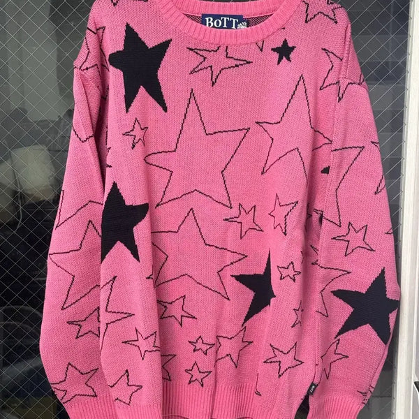 [BUNJANG] BOTT Star Pattern Knit / [L] BOTT 별 패턴 니트
