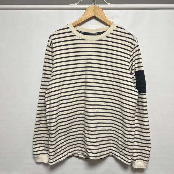 [BUNJANG] Snow Peak Striped Long Sleeve Shirt / [정품/95] 스노우피크 스트라이프 긴팔 롱슬리브