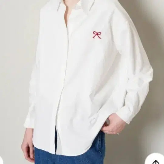 [BUNJANG] LeShop Oversized Long Sleeve Shirt White / (새상품)르샵 오버핏 긴팔 셔츠 화이트 셔츠