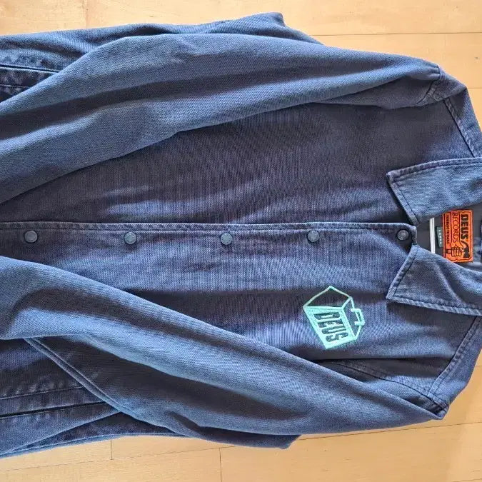 [BUNJANG] Deus Ex Machina Navy Work Jacket / 데우스 엑스 마키나 자켓 네이비