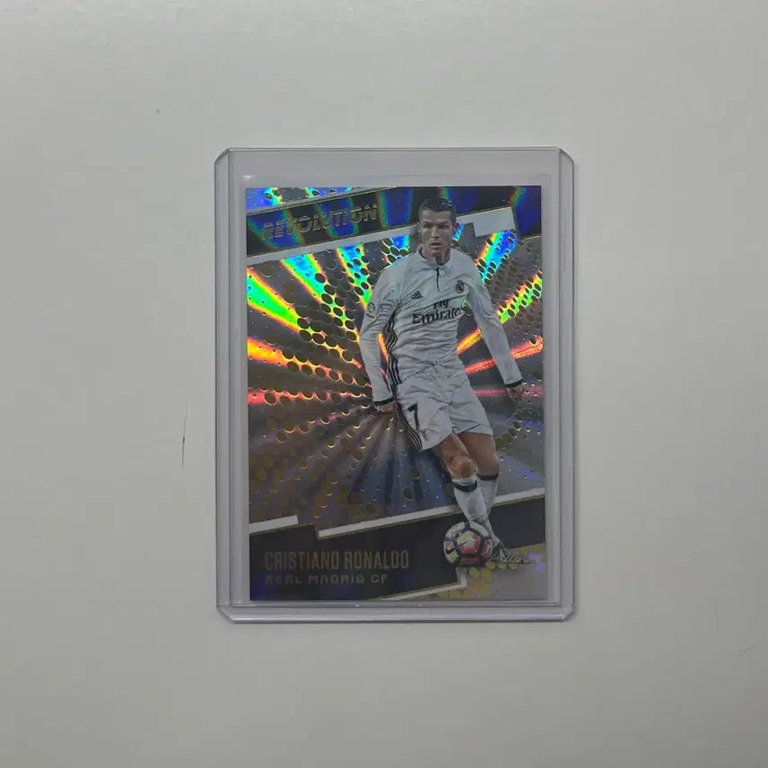 [BUNJANG] Cristiano Ronaldo 2017 Real Madrid Panini Revolution SSP Sunburst Card / 2017 크리스티아누 호날두 레알 마드리드 파니니 레볼루션 ssp 썬번 판매