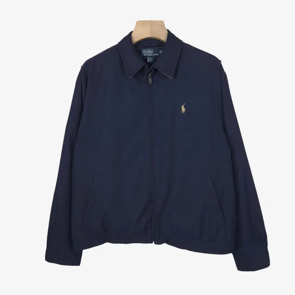 [BUNJANG] Polo Ralph Lauren Navy Harrington Jacket / [100] 폴로 랄프로렌 네이비 헤링턴 자켓
