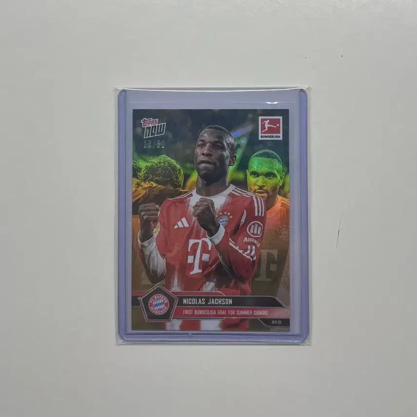 [BUNJANG] Nicholas Jackson 2023-24 Topps NOW Gold /50 Card / 니콜라스 잭슨 탑스 나우 50한정 골드