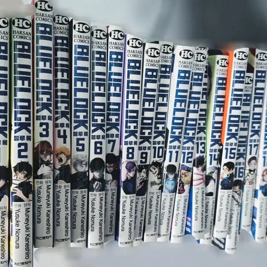 [BUNJANG] Blue Lock Manga Volumes 1-19 Bundle / 블루록 만화책 팔아요