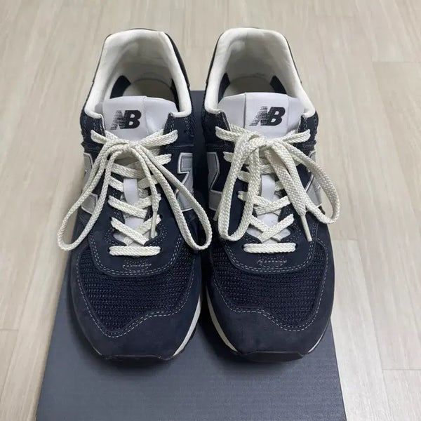 [BUNJANG] New Balance Pottery 574 Navy Sneakers / [280]뉴발 포터리 574 네이비