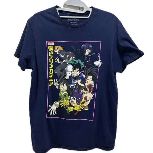 [BUNJANG] My Hero Academia Class A Vintage Short-Sleeve T-Shirt / [M] 나의 히어로 아카데미아 A반 빈티지 반팔 티셔츠