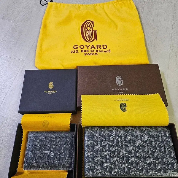 [BUNJANG] Goyard Wallet Set / 고야드 지갑 세트