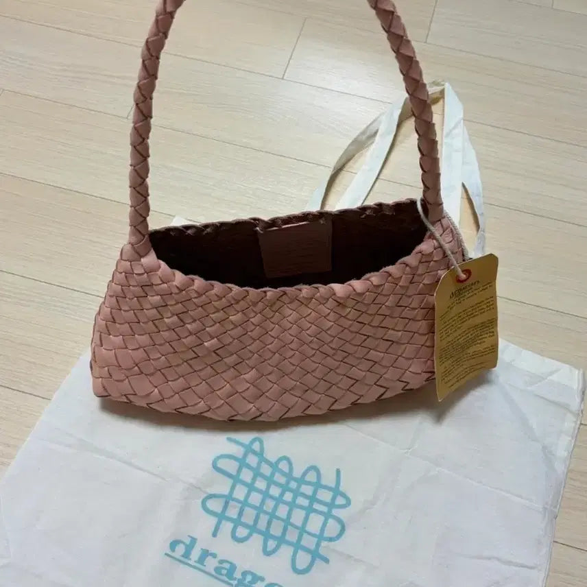 [BUNJANG] Dragon Bag Lausanne Tote Bag Pink / 드래곤백)로잔나