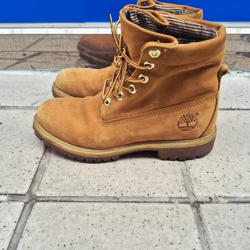 [BUNJANG] Timberland Walker Boots Beige 7W (US Size 5.5-6) / 팀버랜드 워커 부츠 베이지7W250ㅡ255