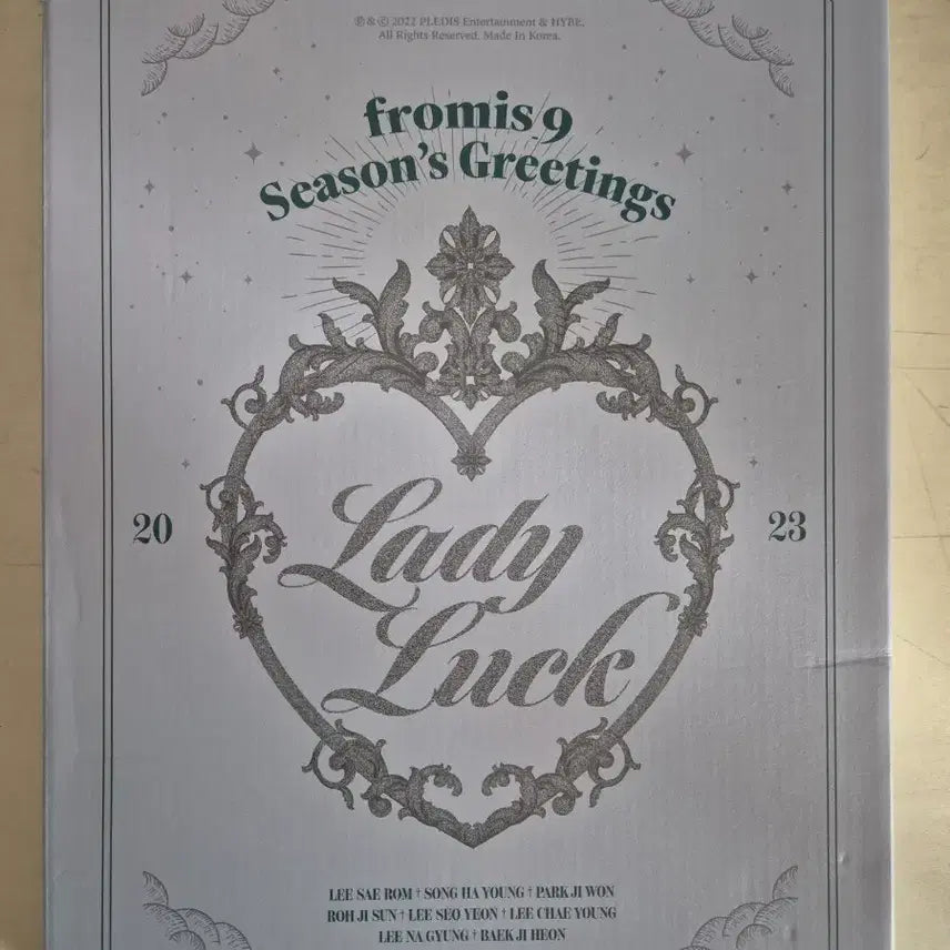 [BUNJANG] fromis_9 2023 Season's Greetings 'Lady Luck' / 프로미스나인 23년 시즌그리팅