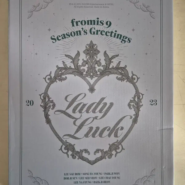 [BUNJANG] fromis_9 2023 Season's Greetings 'Lady Luck' / 프로미스나인 23년 시즌그리팅