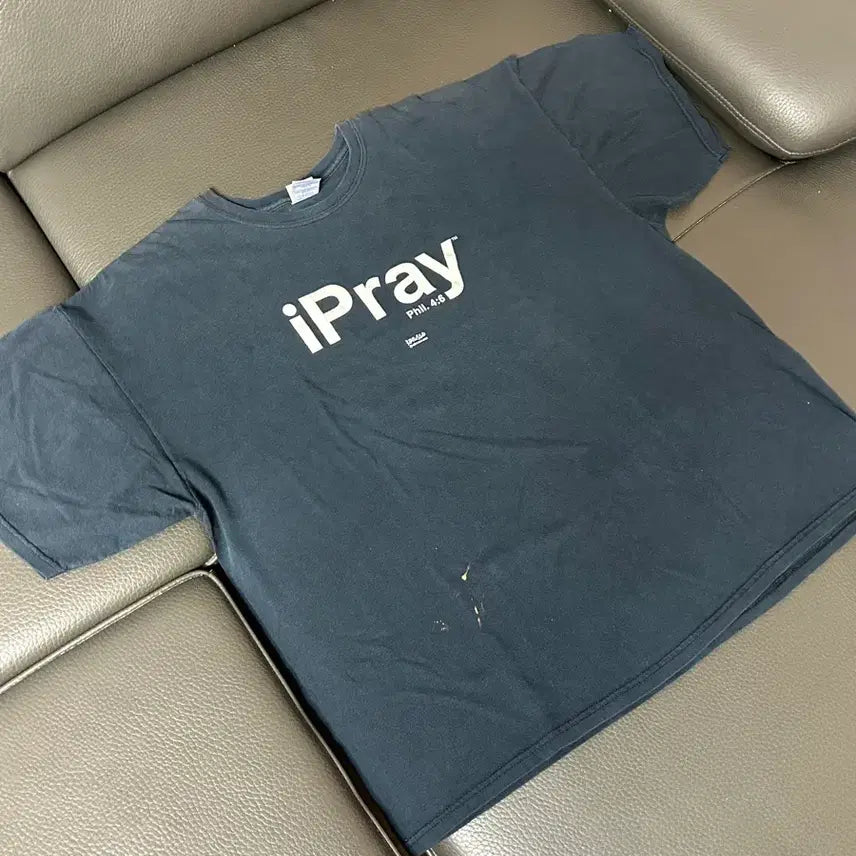 [BUNJANG] Y2K Vintage iPray Graphic T-Shirt / Y2K 빈티지 iPray Graphic 티셔츠