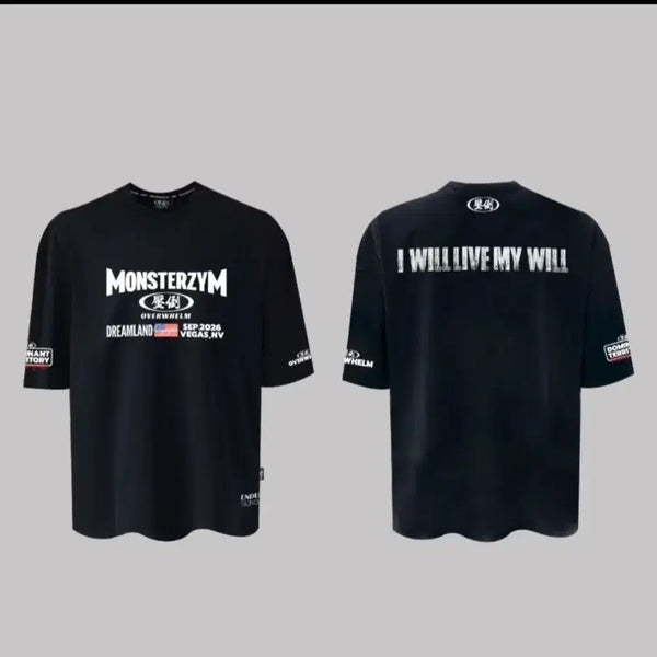 [BUNJANG] Monsterzym Apdoo XL T-Shirt / 몬스터짐 압도 XL
