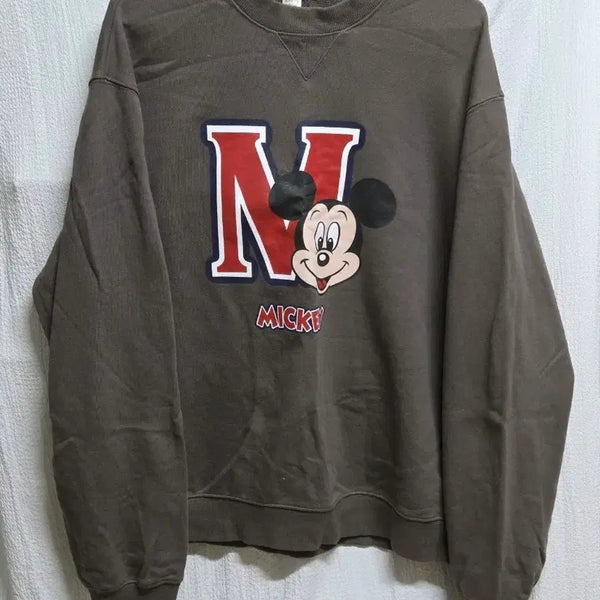 [BUNJANG] Disney Mickey Mouse Sweatshirt / 디즈니 미키마우스 맨투맨
