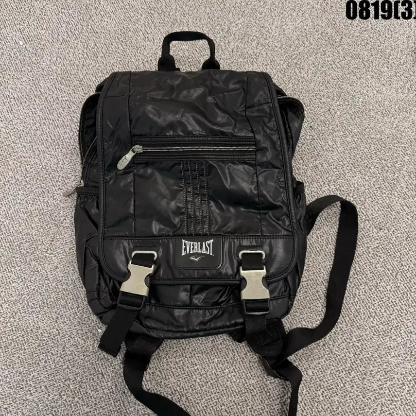 [BUNJANG] Everlast Black Backpack / 에버라스트 백팩 블랙