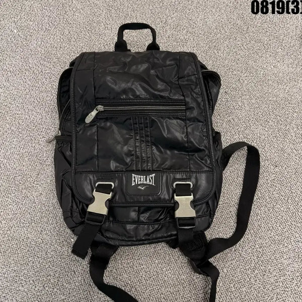 [BUNJANG] Everlast Black Backpack / 에버라스트 백팩 블랙