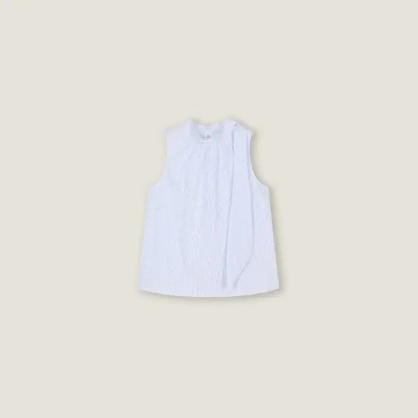 [BUNJANG] LePlaine Cellier Tie Blouse / 르플레인 셀리어 타이 블라우스