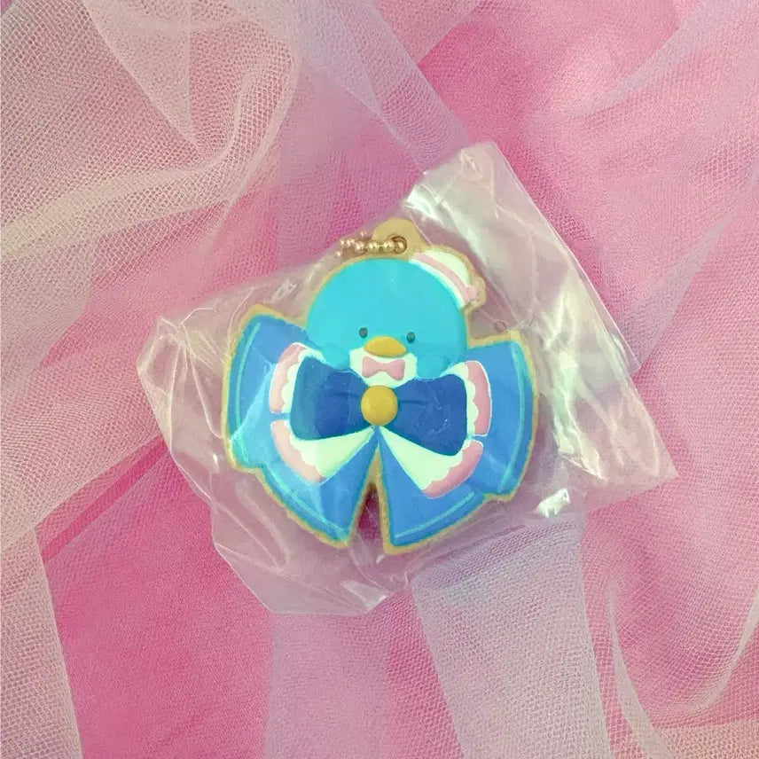 [BUNJANG] Sanrio Tuxedo Sam Cookie Charm Keychain / 산리오 턱시도샘 쿠키참 키링