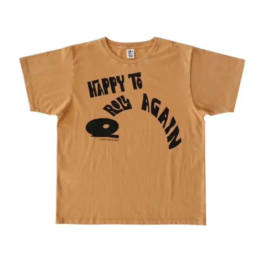 [BUNJANG] Collect Pieces HAPPY TO ROLL AGAIN T-Shirt / [L]컬렉트피시스 티셔츠 HAPPY TO ROLL AGAIN