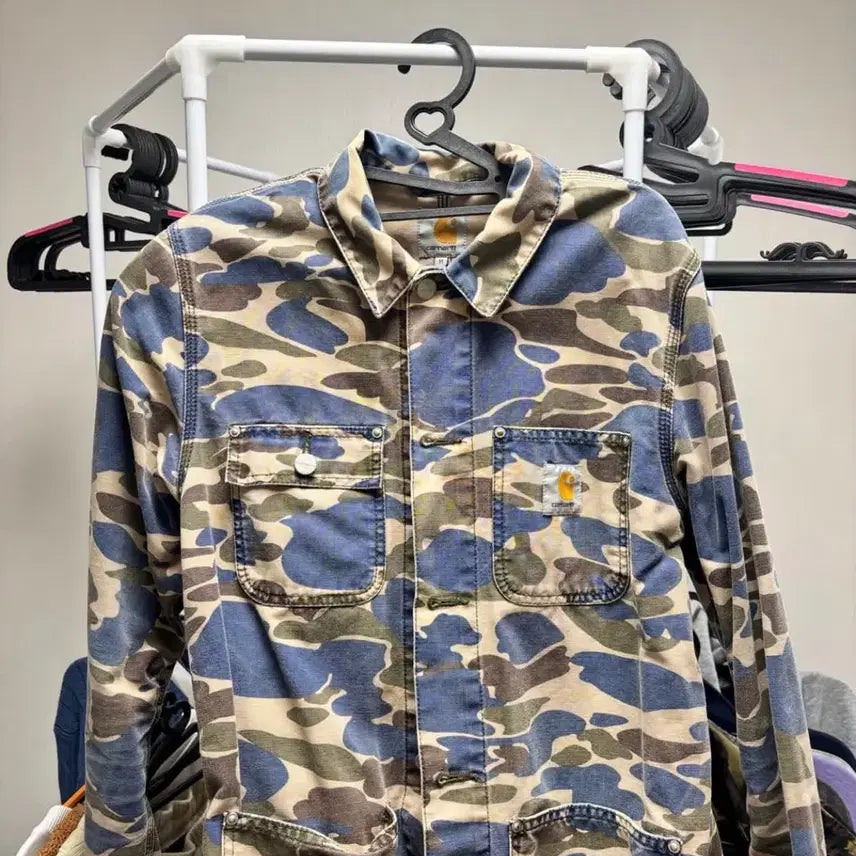 [BUNJANG] Carhartt Camouflage Jacket / 칼하트 카모플라쥬 자켓