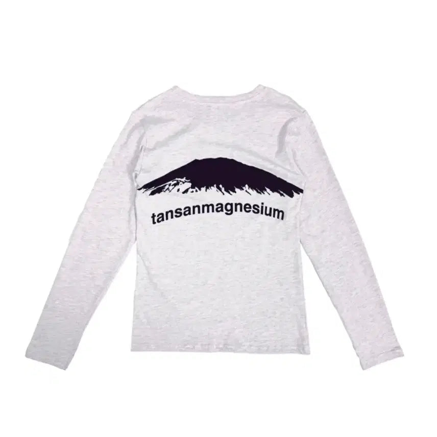 [BUNJANG] Mountain Long Sleeve Light Pink T-shirt / 새상품!!) 탄산마그네슘 마운틴 롱슬리브 라이트핑크 판매 및 교환