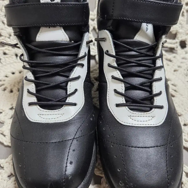 [BUNJANG] Functional High-Top Sneakers (Black/White, 260mm) / 기능성 운동화 260 블랙 화이트 위킹화