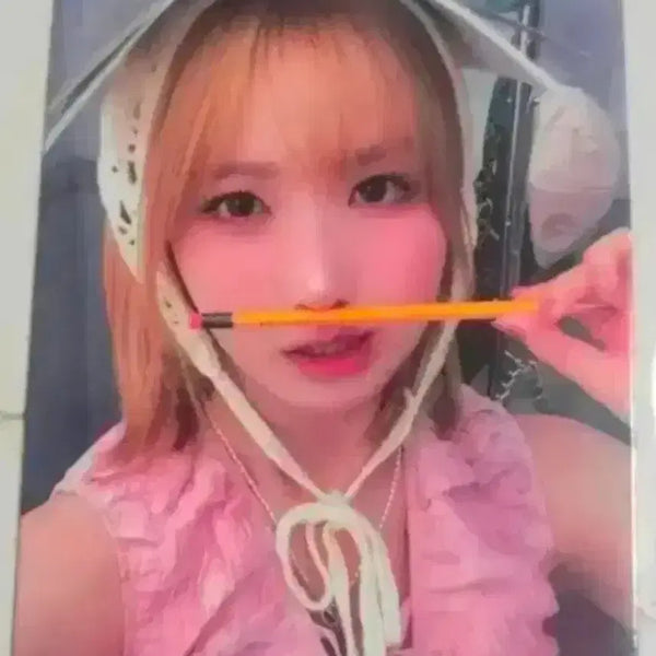 [BUNJANG] ILY:1 I'm Your Vampire UFO 1st Generation Broadcast Photocard Hitomi / 세이마이네임 UFO 공방 엠카 히토미 포토카드