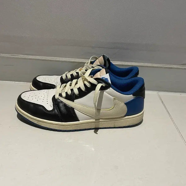 [BUNJANG] Nike Air Jordan 1 Retro High OG Black Blue / 나이키 에어조던1 레트로 하이 OG 블랙 블루