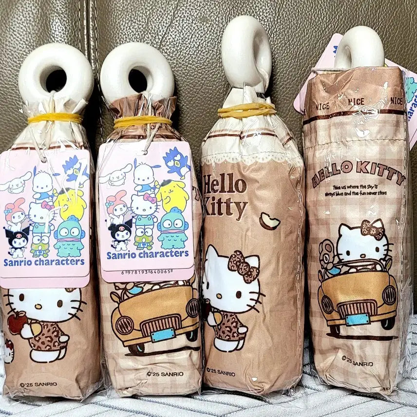 [BUNJANG] Sanrio Genuine Hello Kitty Folding Umbrella/Parasol / 산리오 정품 캐릭터 헬로키티 양산/우산 (새상품)