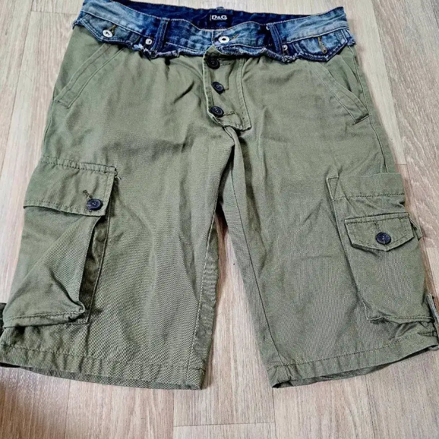 [BUNJANG] Dolce & Gabbana Layered Cargo Pants / 돌체앤가바나 레이어드 카고팬츠