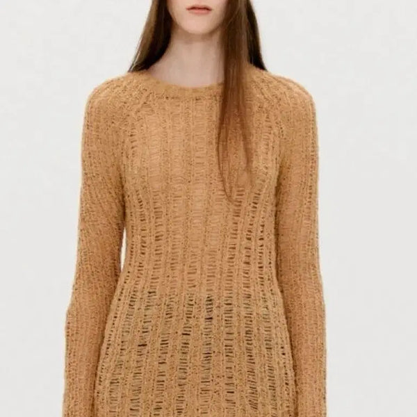 [BUNJANG] TheOpen Product Raglan Open Sweater / 더오픈프로덕트 래글런 오픈 스웨터