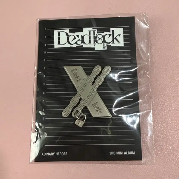 [BUNJANG] Xdinary Heroes XH Deadlock Badge / 엑스디너리히어로즈 엑디즈 데드락 뱃지 양도 판매