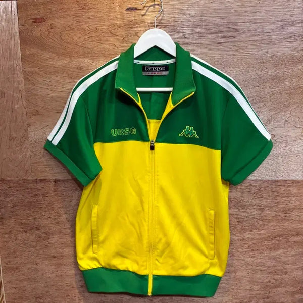 [BUNJANG] Kappa Old School Brazil Track Top Jersey L / 카파 올드스쿨 브라질 트랙탑 져지 L사이즈