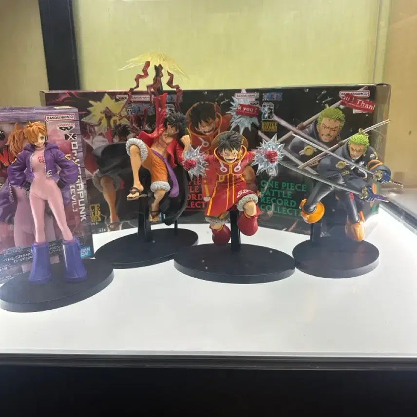 [BUNJANG] One Piece Battle Record Luffy & Zoro + Release Box / 원피스 배틀레코드 루피 조로+ 릴리스 박스포함 개봉양품