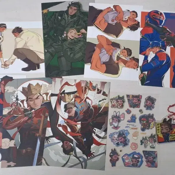 [BUNJANG] Spider-Man Miguel O'Hara Unofficial Merchandise Set / 스파이더맨 미겔 오하라 미공식 굿즈