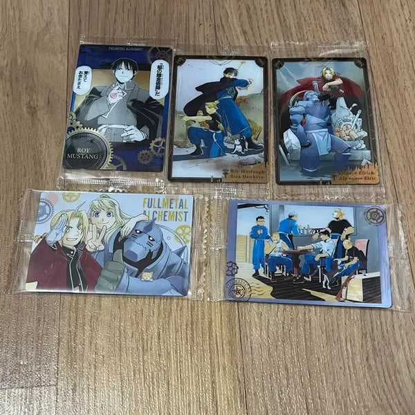 [BUNJANG] Fullmetal Alchemist Wafer Set / 강철의연금술사 강연금 웨하스 5종 일괄판매