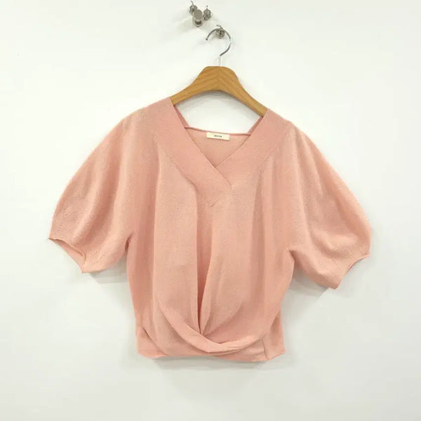 [BUNJANG] System Homme Summer Knit Top / 시스템) 한섬 거의새거 여름 니트 -F