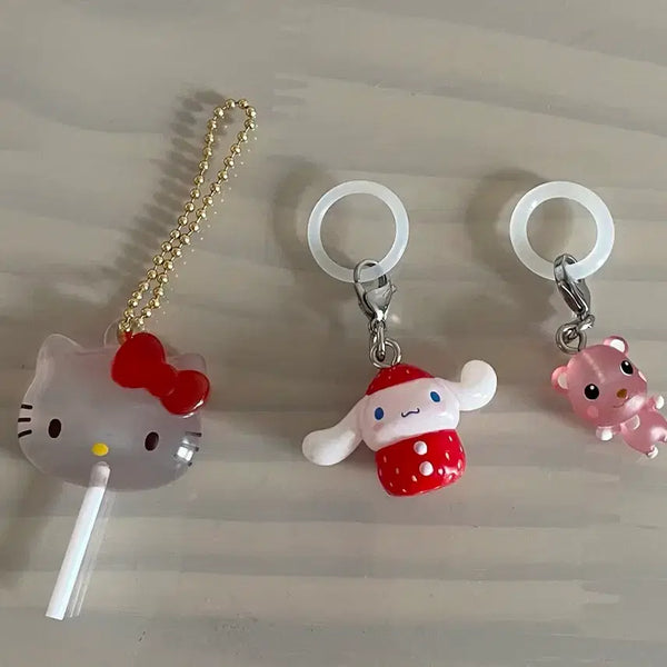 [BUNJANG] Hello Kitty / Cinnamoroll / Postpet Majirusi Keychain Bundle / 키티/시나모롤/포스트펫 메지루시 키링 일괄+덤증정