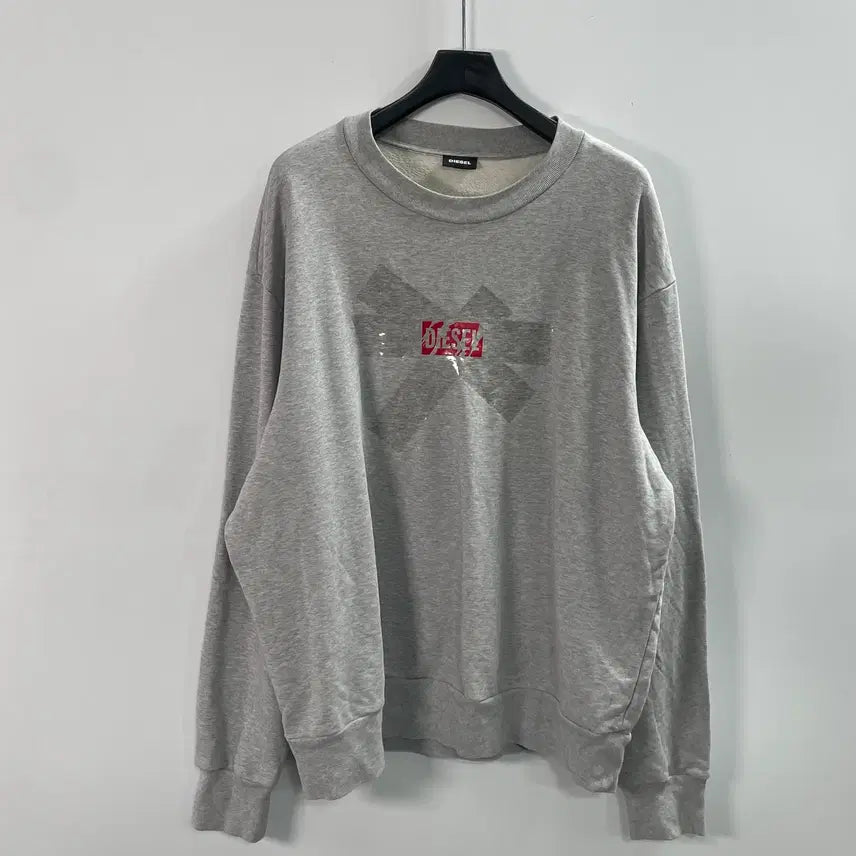 [BUNJANG] Diesel Tape Oversized Sweatshirt XXL / 디젤 테이프 오버핏 맨투맨 (on.1960)